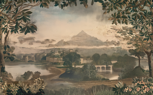 Evelyn - Papier peint tapisserie forêt intemporelle