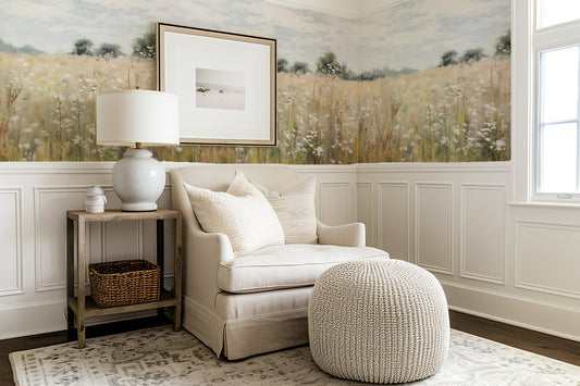 Foxglove Wallpaper in a Snug