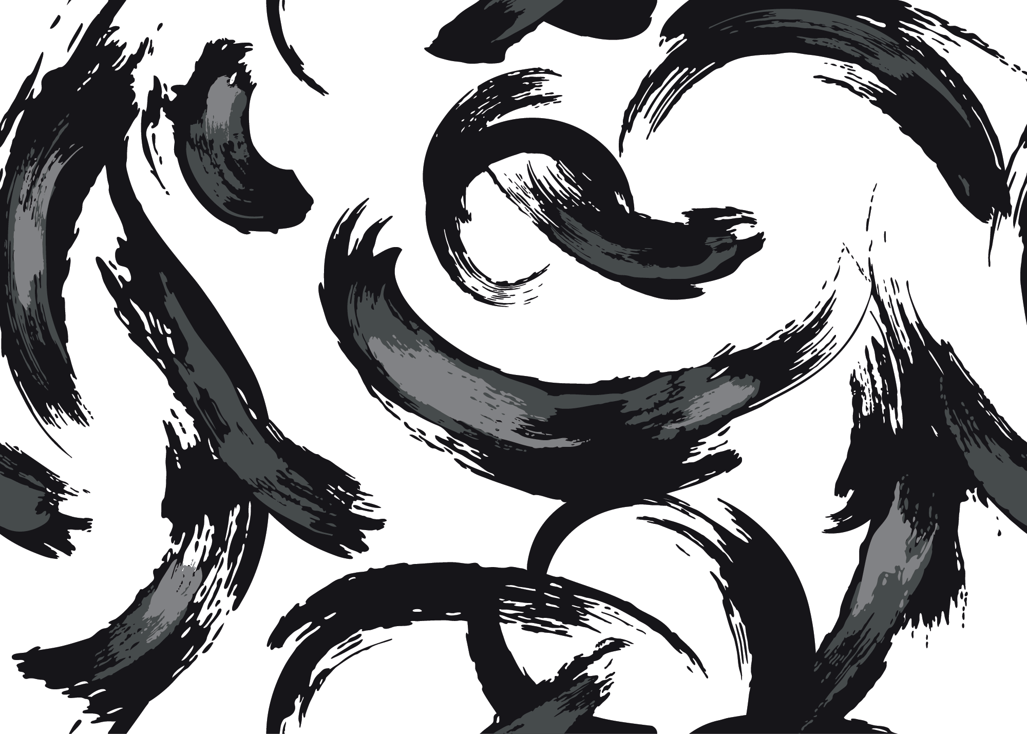 Gergo_Black_And_White_Wallpaper_Mural_Artwork