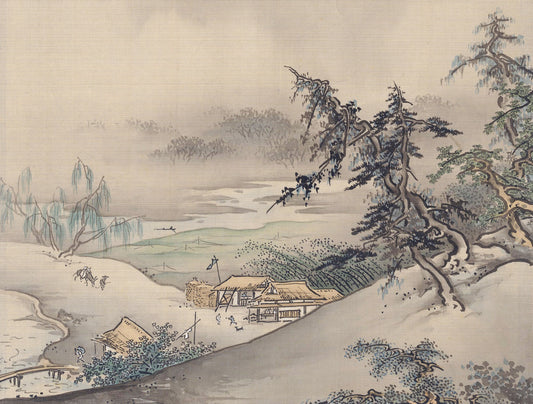 Hashimoto_Gahō_landscape_Wallpaper_Mural_Artwork