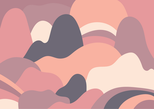 Mellow_Curved_Horizons_Wallpaper_Mural_Artwork