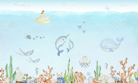 Ocean_Joy_Wallpaper_Mural_Artwork