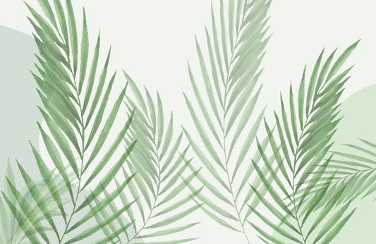 Raffia_Green_Wallpaper_Mural_Artwork