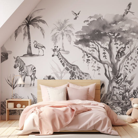 Sango Mono In Girl's Bedroom With Small Teddy To The Side