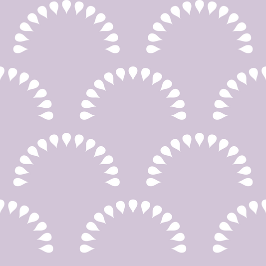 Scaled_Droplets_Lavender_Wallpaper_Mural_Artwork