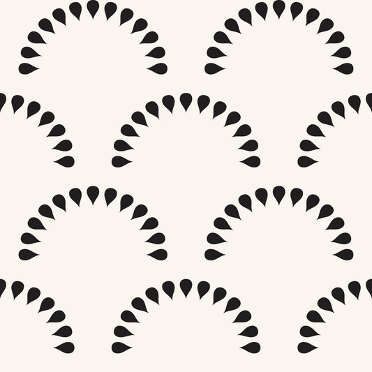 Scaled_Droplets_Monochrome_Wallpaper_Mural_Artwork