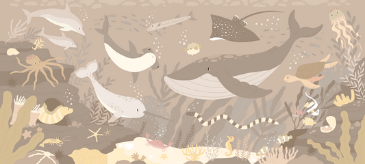 Submerged_Fantasia_Beige_Wallpaper_Mural_Artwork