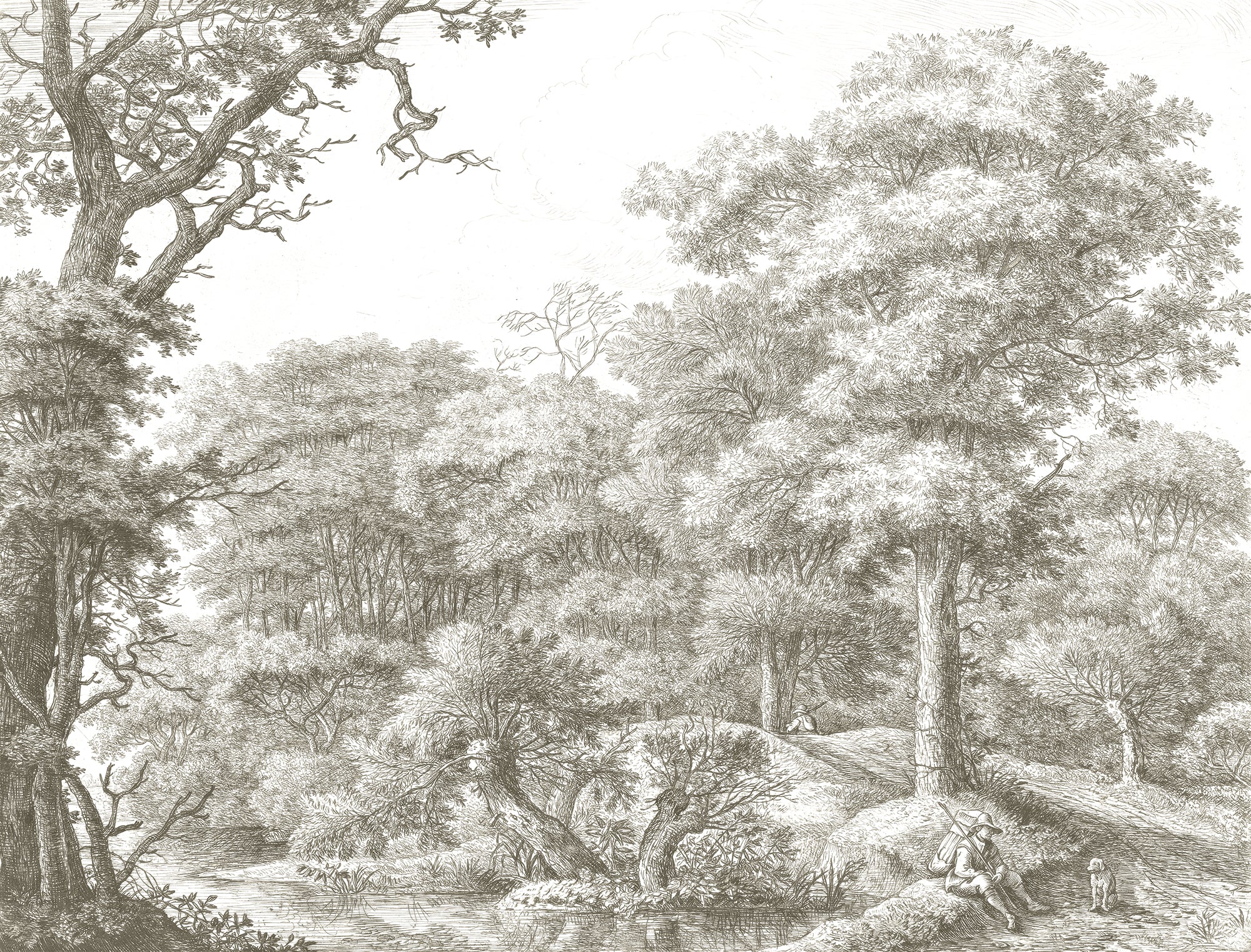 Waterloo_Woods_Greige_Wallpaper_Mural_Artwork