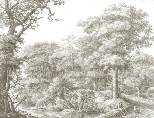 Waterloo_Woods_Greige_Wallpaper_Mural_Artwork