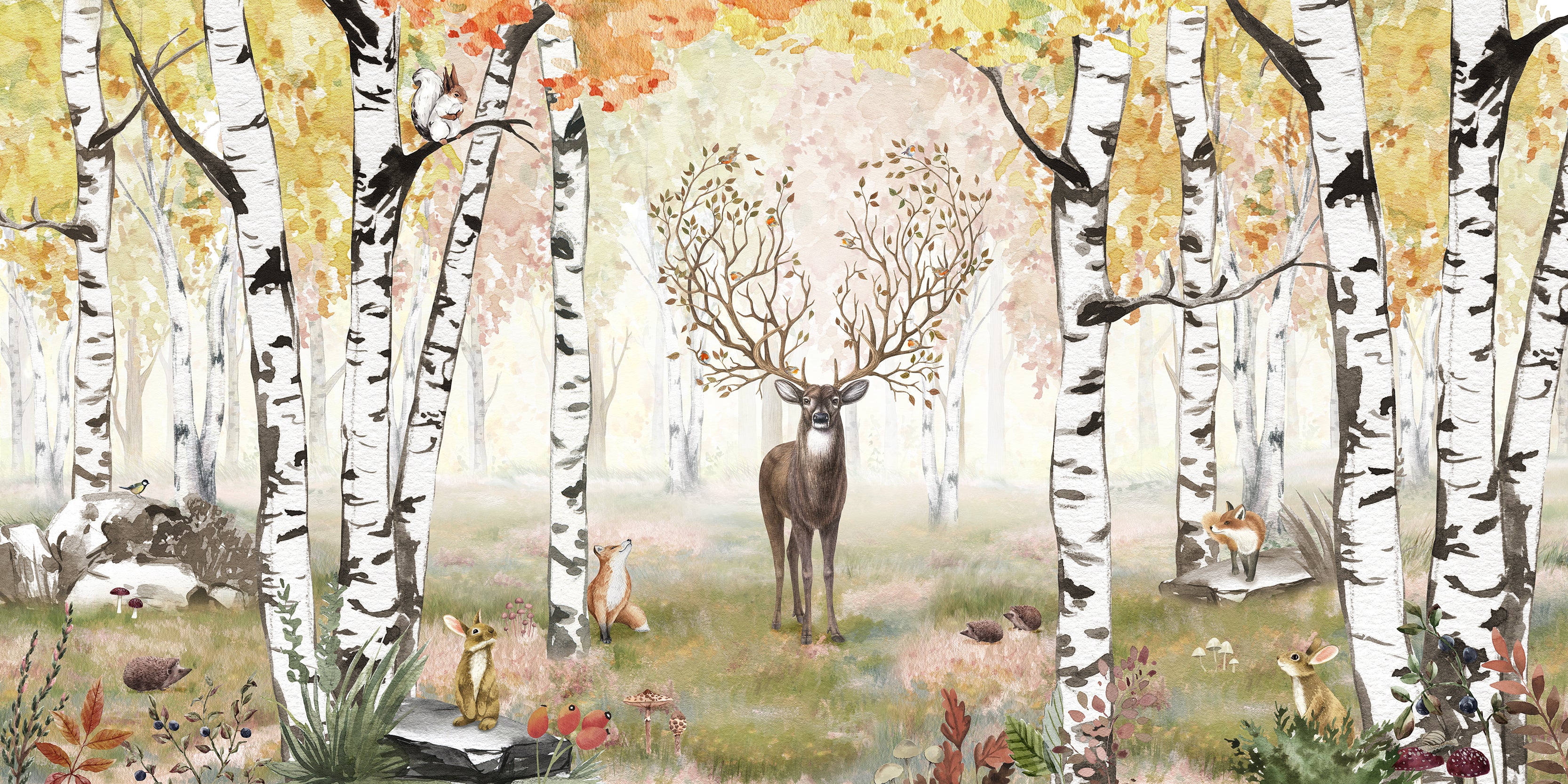 Antlers Autumn Full Artwork