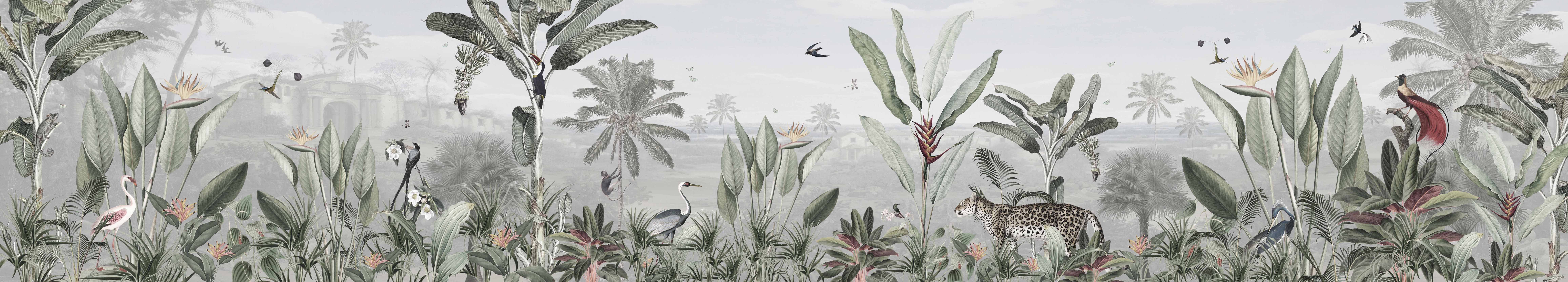 Tropical  Panoramic Wallpaper