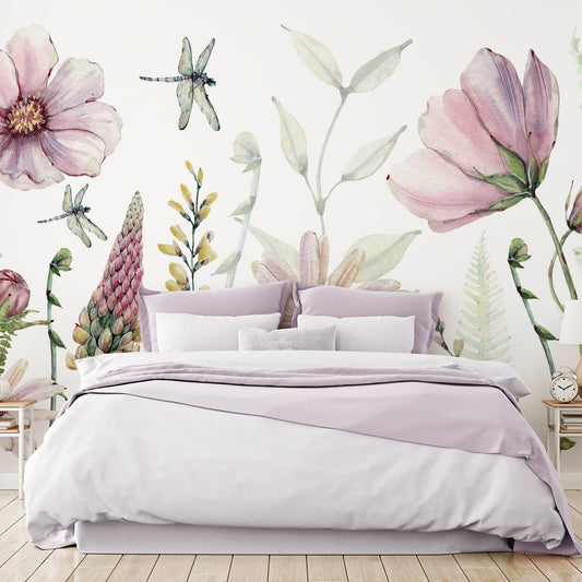 Daisy Light Pink Bedroom