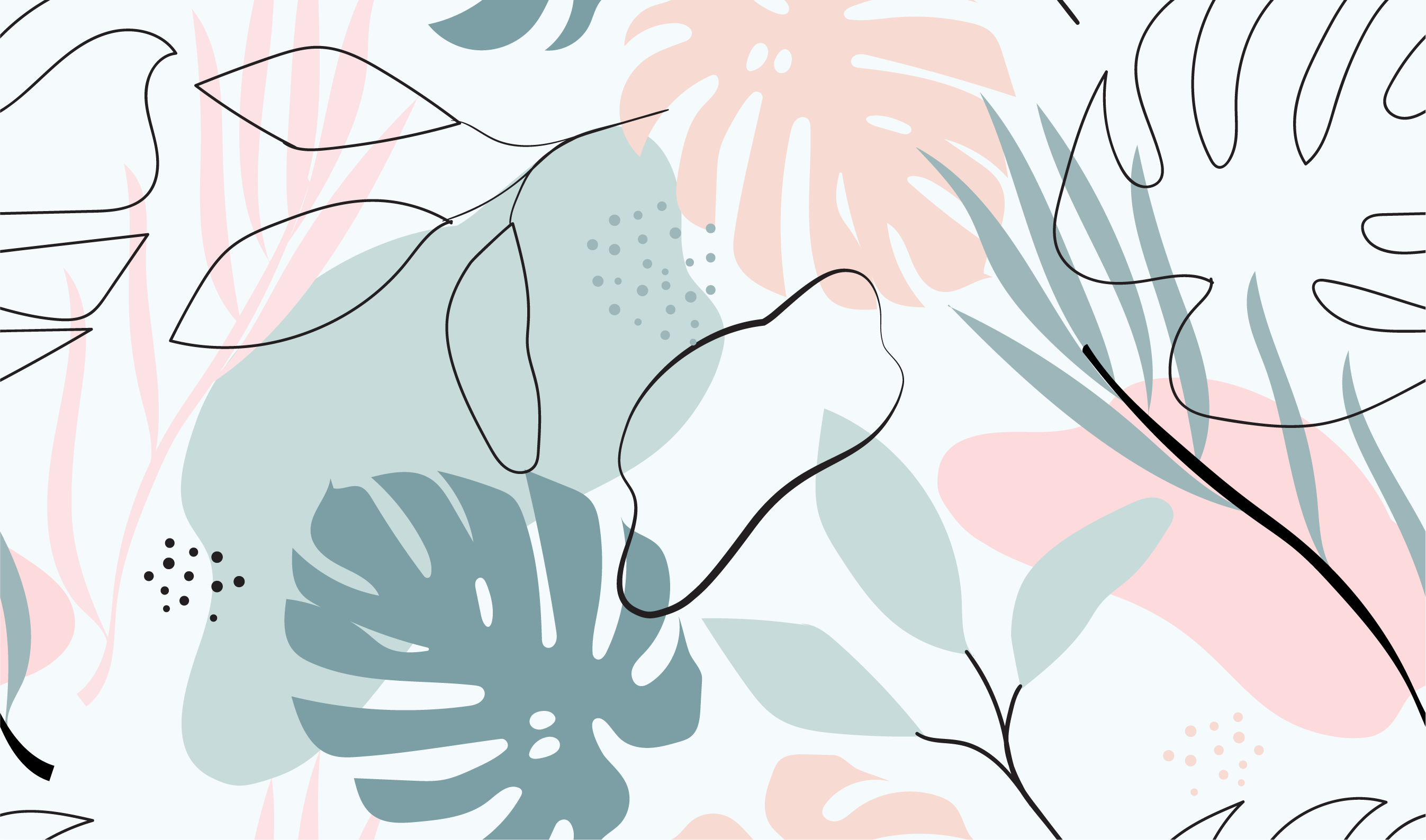Foliage Blush Full Artwork