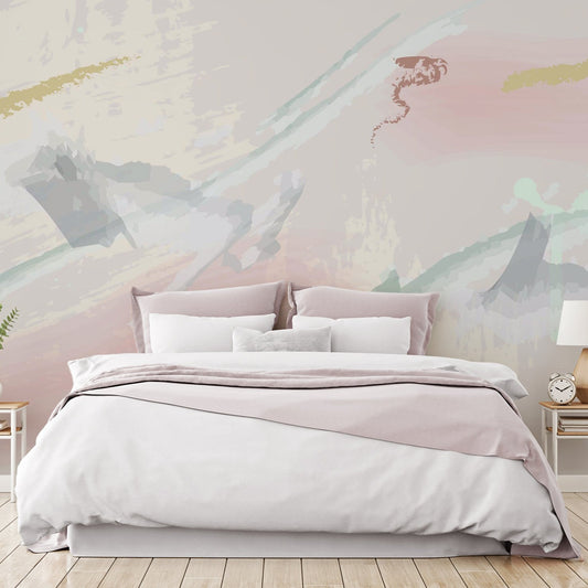 Mukei Light Pink Bedroom