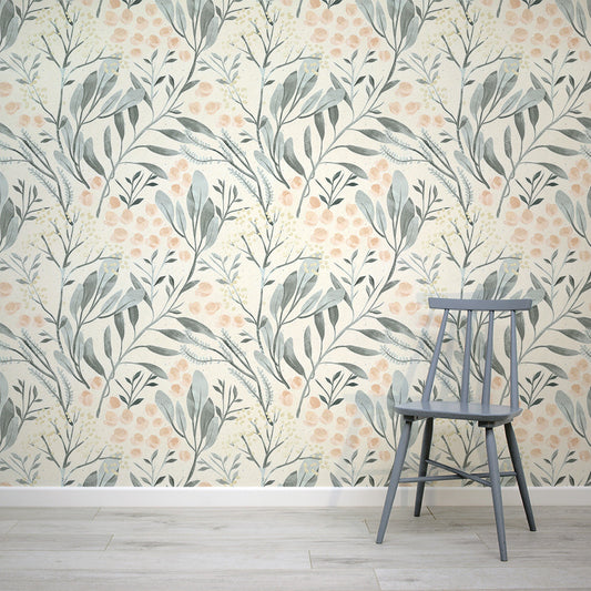 Sophie-Pastel-Tropical-Floral-Illustration-Wallpaper-Mural