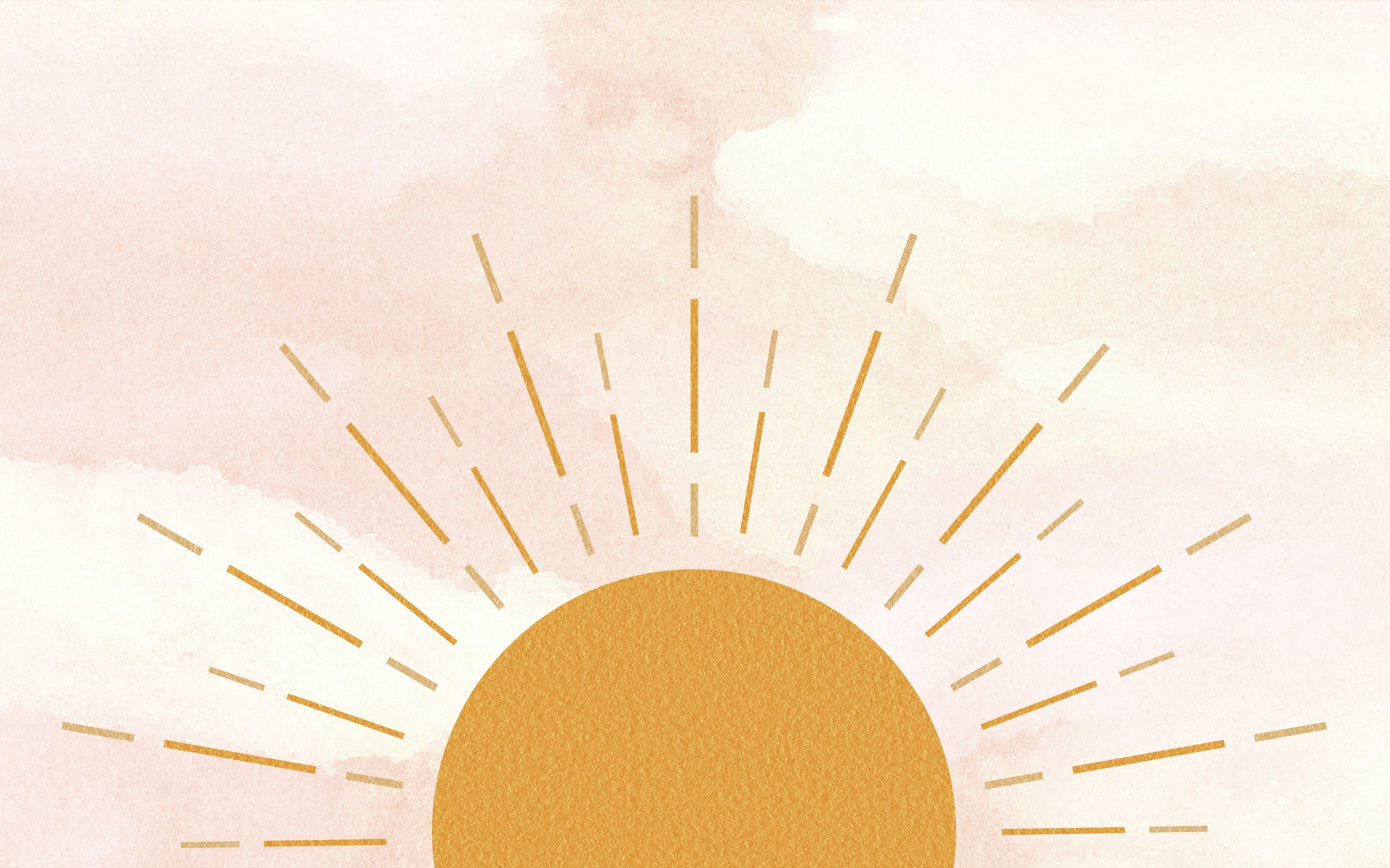 Sunshine wallpaper mural from WallpaperMural.com