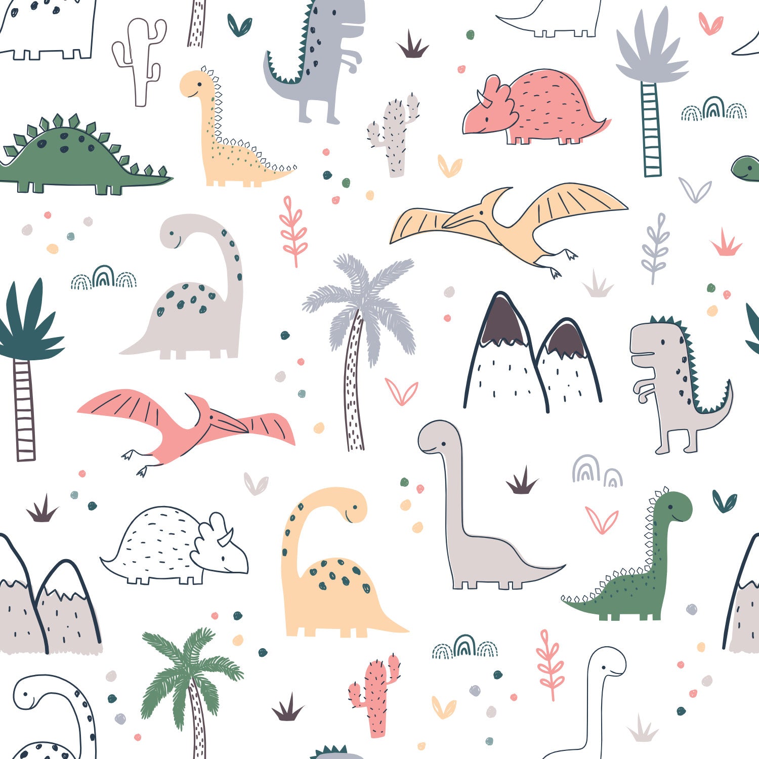 Gallines wallpaper mural | WallpaperMural.com
