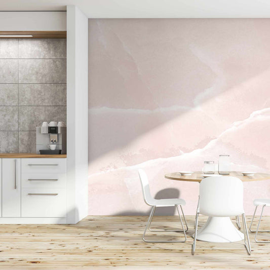 Locobot - Papier Peint Effet Marbre Rose