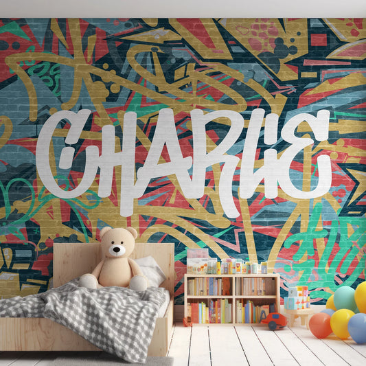 Graffiti Wallpaper: Street-Art Mural Ideas