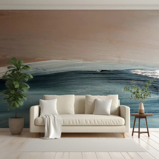 Beach & Coastal Wallpaper: Calm Seaside Mural Ideas