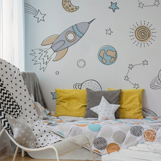 Papier peint espace
