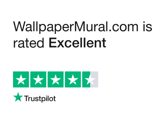 WallpaperMural.com is rated Excellent on Trustpilot