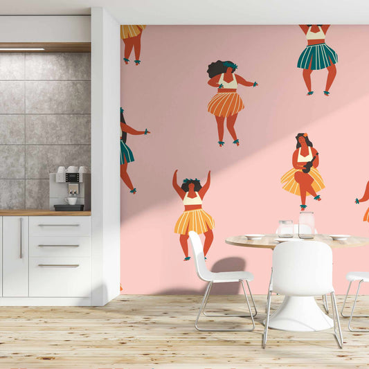 Siva wallpaper mural in a kitchen | WallpaperMural.com