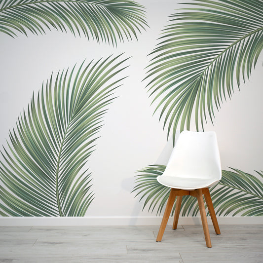 Kona - Papier Peint Panoramique Palmier Tropical