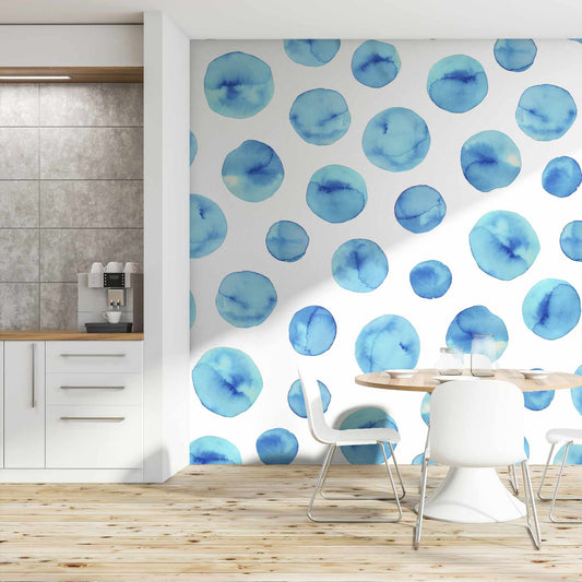 Hyporty wallpaper mural in a kitchen | WallpaperMural.com